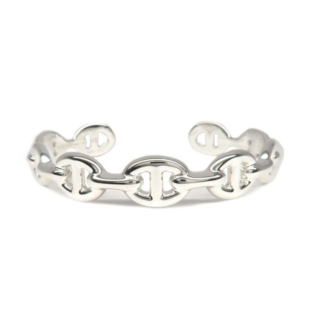 Hermes Bracelet Chaine D'ancre Anchene Bangle ST Size AG 925 Jewelry